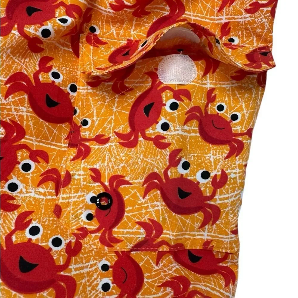 NWT Jump ‘N Splash Crab Print Swim Shorts